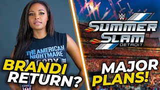 Brandi Rhodes WWE Return Huge SummerSlam 2023 Plans Revealed [upl. by Aday862]