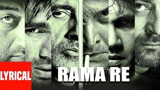 Lyrical Video Rama Re  Kaante  Anand Raj Anand  Sanjay Dutt Amitabh Bachchan Sunil Shetty [upl. by Yalonda]