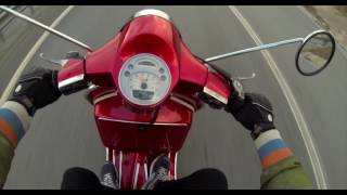 Vespa PX 221 Malossi Mhr Acceleration [upl. by Larok283]