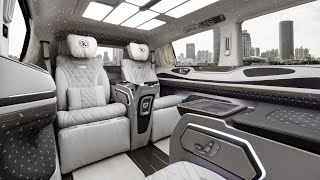 2023 Mercedes V Class Long  VIP Luxury FULL Review V300 Klassen Business Edition Interior MVE1614 [upl. by Gusty]