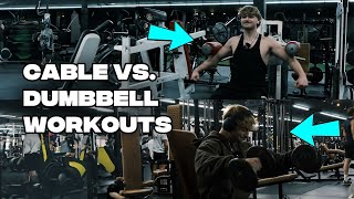 Cable vs Dumbbell Lateral Raises Which Builds Bigger Shoulders  Shoulder Workout Tips [upl. by Lerim]