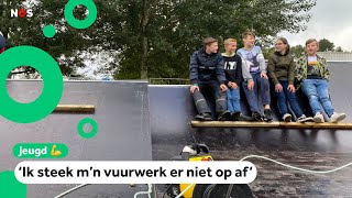 Kinderen ontwerpen en bouwen hun eigen skatebaan [upl. by Mata]