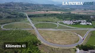 Recorrido vía Manizales  La Pintada una hora y media más cerca tras el fin de los pare y siga [upl. by Arriek686]