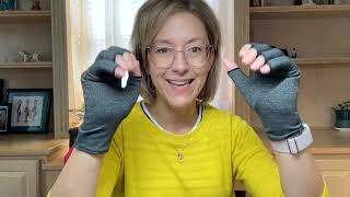 Bamboo Bliss  Fingerless Compression Gloves [upl. by Hedi]