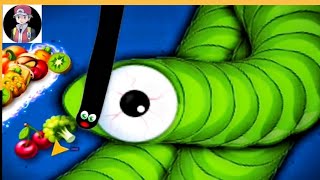 Worms Zone Snake game where your goal is to 🐍🐍feed your worm and let it grow size and length [upl. by Deland863]