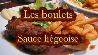 La cuisine du NOOB  Les boulets sauce Liègeoise [upl. by Adirem828]