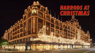 Exploring Harrods Londons Ultra Luxury Department Store This Christmas [upl. by Eilatan]