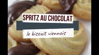 Spritz au chocolat ou le biscuit viennois [upl. by Niamjneb]