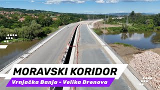 Moravski Koridor od petlje Vrnjačka Banja do Velike Drenove 05072024 vrnjackabanja [upl. by Saref]