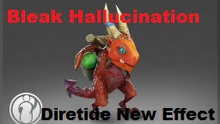 Dota 2 Unusual Courier  Bleak Hallucination Yonexs Rage Miasmatic Grey NEW DIRETIDE 2013 EFFECT [upl. by Oinolopa286]