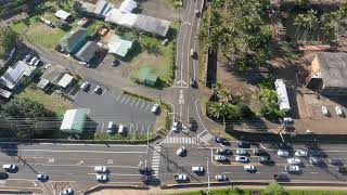 Kuamoo Rd and Kuhio Hwy 410 PM February 8 2024 [upl. by Larok]