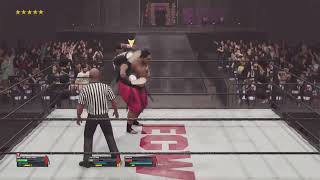 Yokozuna Banzai Drop WWE 2K24 [upl. by Bazar]