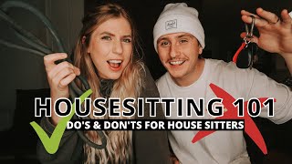 House Sitting Tips  Do’s amp Don’ts for House Sitters 2022 [upl. by Ayikal642]