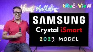 Samsung Crystal iSmart TV 🇮🇳 Best TV in 2023 ⚡ Samsung Crystal Neo vs Crystal iSmart [upl. by Clarhe]