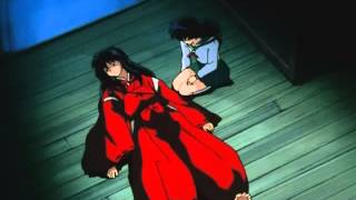 InuYasha clip Human InuYasha and Kagome moment [upl. by Odine]