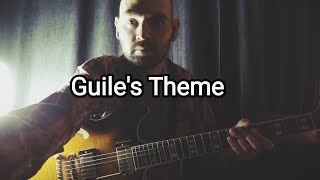 Guiles Theme Street Fighter 2  Guitar 🎸 [upl. by Nilla]