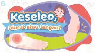 MENGATASI KAKI KESELEO JANGAN DIURUT [upl. by Lammaj206]