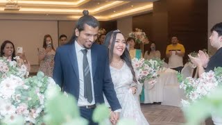 Dubai UAE Asiana Grand Hotel wedding reception celebration Rohit and Katrina [upl. by Amir]