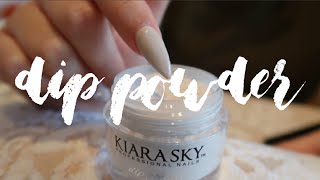 TUTO Melissa Easy Nails  Dip Powder Kiara Sky [upl. by Arracot]