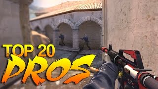 CSGO  PRO Players of 2015 Top 20 [upl. by Henrion827]