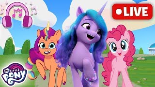 My Little Pony Music  Songs and SingAlong Live Stream  All Series FiM MYM EG TYT [upl. by Adlesirc]