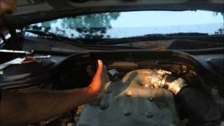 How to the replace camshaft sensor on Infiniti M35 G35 FX35 NIssan 350z Altima 3 5 pt 1 [upl. by Llennhoj844]