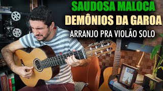 SAUDOSA MALOCA Samba  Fingerstyle Guitar Marcos Kaiser  Arranjo pra Violão [upl. by Mayda]