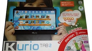 Das Kurio Tab 2 KinderTablet im Test auf spielzeugneuheitencom [upl. by Soneson]