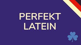 Indikativ PERFEKT Aktiv LATEIN animiert 🇩🇪 [upl. by Ailero244]