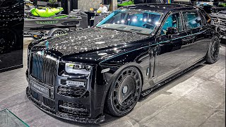 2024 Rolls Royce Phantom Mansory EWB is 1500000 LUXURIOUS PALACE ON WHEELS Walkaround Review [upl. by Gnal]