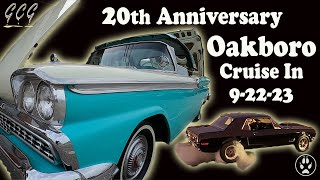 Oakboro Cruise In  20th Anniversary  92223  Celebration of Power [upl. by Dwan]