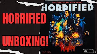 Horrified Board Game Unboxing [upl. by Ulyram]