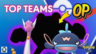 THE BEST GREAT LEAGUE TEAMS  Pokemon GO PvP [upl. by Britton437]