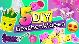 5 DIYs über die sich JEDER freut  Geschenkideen für ALLE Geschenke einfach  günstig selber machen [upl. by Zile]