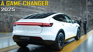 New 2025 Tesla Model Y Unveiled  A Game Changer Details quotProject Juniperquot HERE [upl. by Lodovico]