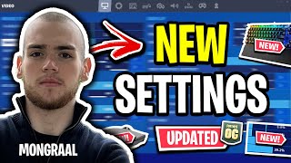 Mongraal Is BACK with NEW Settings Fortnite OG Settings [upl. by Ymeraj]