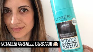 COPRIRE RICRESCITA SENZA TINTA  LOréal Ritocco Perfetto FUNZIONA [upl. by Canter]