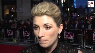 Jodie Whittaker Interview Hello Carter Premiere [upl. by Safko]