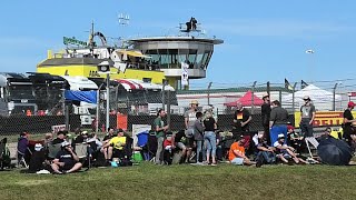 Sachsenring 2024 der Sonntag Anmarsch der Fans [upl. by Ivonne523]