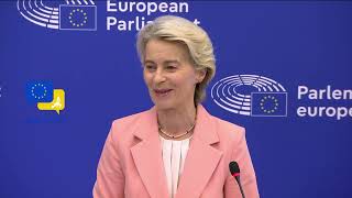 President Von der Leyen promised better days to Europeans with the new College of Commissioners [upl. by Laughry]