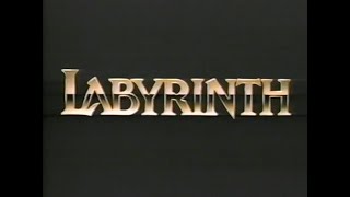 Labyrinth 1986 35mm film trailer scope 4K [upl. by Gabriela]