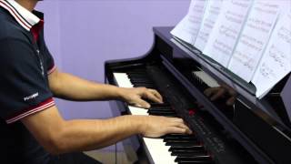 Les  Kursus Piano Bekasi 08121804352 600 AD Chrono Trigger  Yearning of The Wind Piano Version [upl. by Oninotna]