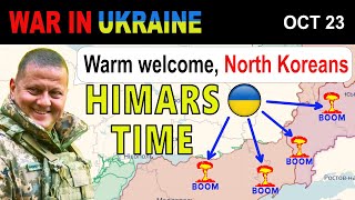 23 Oct WIPED OUT ON DAY ONE Ukrainians STRIKE NK BASES  War in Ukraine Explained [upl. by Truk]