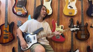 RICKENBACKER 4003 USA  BASS LANGKA BANGET [upl. by Hanikas462]