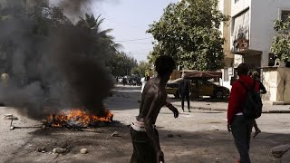 Senegal Tension mounts in Dakar as clashes erupt amid political unrest [upl. by Salb]