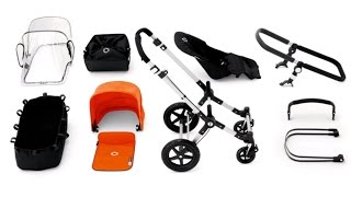 bugaboo cameleon³ demo – convert from bassinet to seat [upl. by Jamima]