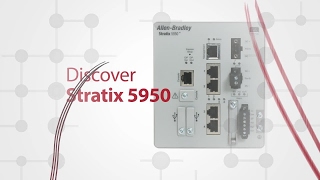 Stratix 5950 For Network Connectivity and Security  SPS IPC Drives 2016 [upl. by Ecargyram]