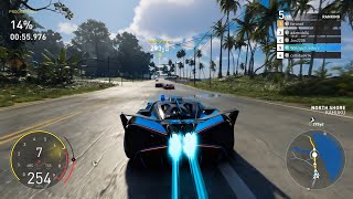 The Crew Motorfest  1850HP Bugatti Bolide Grand Race Gameplay [upl. by Bolanger]