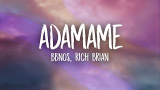 bbno  edamame Lyrics ft Rich Brian [upl. by Radcliffe]