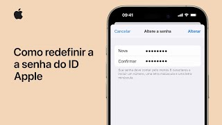 Como redefinir a senha do ID Apple no iPhone  Suporte da Apple [upl. by Niraa]